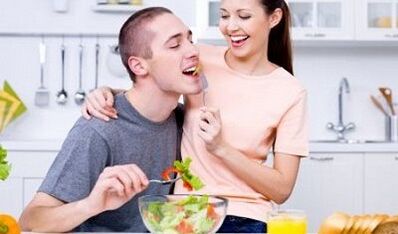 男性の効力を高めるための食物